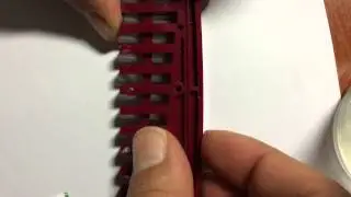 008 - Modificación de armónicas - Mejora del hermetismo añadiendo micropore en e peine