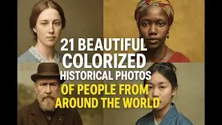 21 Beautiful Colorized Historical Photos Of People From Around The World