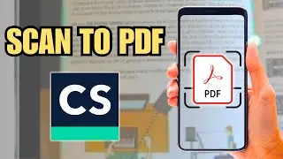 Как сохранить в формате PDF | CamScanner
