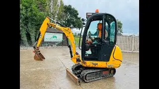 JCB 8018 TRACKED EXCAVATOR *3094 HOURS* C/W EXPANDING TRACKS  & QUICK HITCH