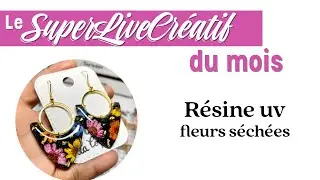 🔴 Venez on fait une paire de boucles en résine UV