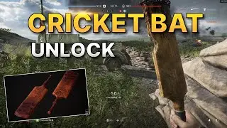 วิธี UNLOCK CRICKET BAT | Battlefield V