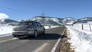 High speed fly by in 2006 Subaru WRX/STI With TOMEI Cat Back
