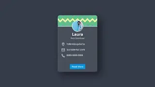 Make Card User Using CSS