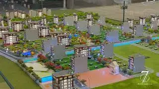 From vision to form &mdash; One Prastha Elite Residencies | Architectural Scale Model by Seven Horizon