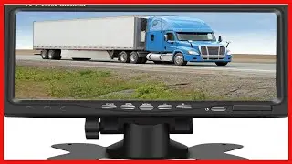 Yasoca 7 Inch LED Backlight TFT LCD Monitor for Car Rearview Cameras, Car DVD, Serveillance Camera,