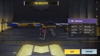 Unlocking the FREE M4-Dissolver in CODM!