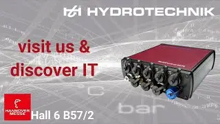 Datalogger MultiControl 4070 / Hannover Messe 2022 / Hydrotechnik GmbH