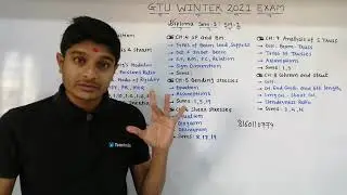 SM-1 | Most IMP | GTU Winter 2021 Exam