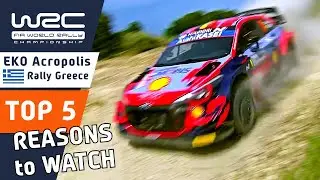 Top 5 Reasons to Watch WRC Acropolis Rally Greece 2021