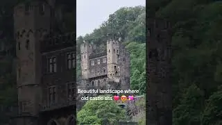 Beautiful landscape where old castle sits ❤️ 😍 💖 #germany #trending #travel #europe #trendingsong