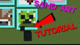 Sand art tutorial minecraft || #Minecarft || #devanshugamerz ||....