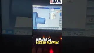 Working On Lokesh Machine #shorts #machine #engineering  #cnc #technologies