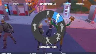 Pretending To Be A Default In Party Royale Then Doing The RAREST EMOTES In Fortnite