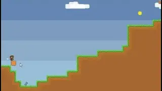 Boy and box demo platform game level1 to level4 complete