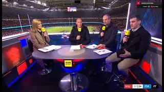 Galles - Italia il dopopartita con Sergio Parisse.