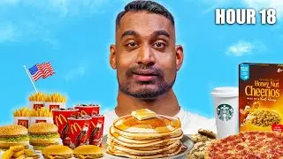 I Ate Like Average Americans For 50 Hours