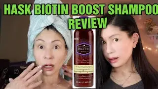 Шампунь HASK BIOTIN BOOST — для тех, кому за 40?! Работает ли он?!