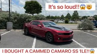I BOUGHT A CAMMED CAMARO SS 1LE!! #camaross1le  #cammed #1320video #nitrousexpress
