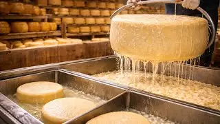 Inside the Traditional Cheese Factory &ndash; How Ancient Methods Meet Modern Industry (Full Process)