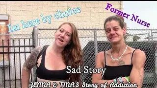 Former Nurse now Addicted and Homeless..Mom tells her story of addiction..Boston's Methadone Mile