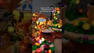Light up the LEGO 21360 Willy Wonka and the Chocolate Factory with me! #lego&nbsp;#legoideas&nbsp;#brickbling