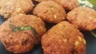பீட்ரூட் மசால் வடை மொறு மொறுனு செய்ங்க Tea Time snack Beet root Masal Vadai // Mrs Nithya's kitchen 