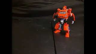 Transformers universe Ironhide stop motion 