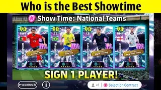 Who is the Best Free National Showtime Selection Contract Players in efootball 2026 Mobile 