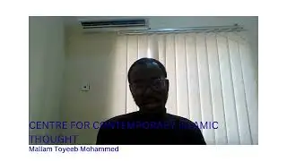CENTRE FOR CONTEMPORARY ISLAMIC THOUGHT
