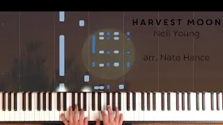 Harvest Moon - Neil Young.  Synthesia Piano Cover