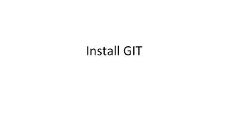 Install Java and Git
