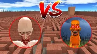 SCP-096 VS TUNG TUNG TUNG SAHUR IN GARRY'S MOD! (SCARY FIGHT)