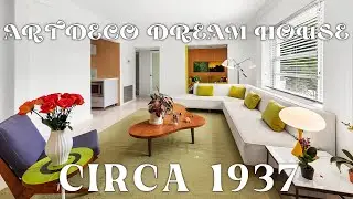 Дом мечты в стиле ретро середины века | Бунгало в стиле ар-деко в Майами-Бич на продажу