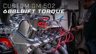 Custom GM 502 on the Dyno