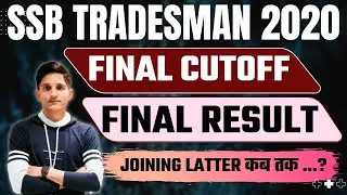 SSB TRADESMAN MEDICAL PASS/SSB DRIVER FINAL CUTOFF/FINAL RESULT #ssbtradesman1522post