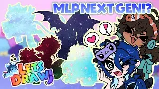 [Speed Paint: Harmony Hollow| My MLP Next Gen PART 2] Now this one is REALLY gay
