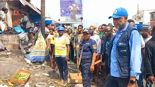 Exellence L&Eacute;ON-MULUMBA FACE AU MARCH&Eacute; PIRATE NA ROND POINT NGABA ...