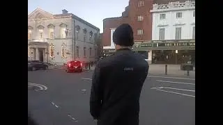 Calling A Taxi Outside Wetherspoons The Regal Moon In Rochdale