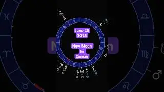 June 25 2025 New moon in Cancer  #humandesign #astrology