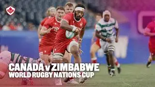 Canada's Men's Rugby Team vs Zimbabwe | Highlights