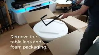 Oasis Coffee Table Unboxing and Setup