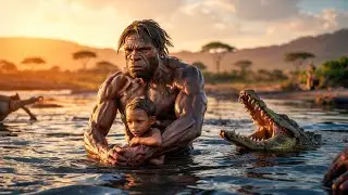 Life 5.9 Million Years Ago | Survival Challenges of Crossing Ancient Rivers(Prehistoric Documentary)