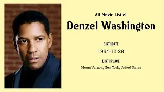 Denzel Washington Movies list Denzel Washington| Filmography of Denzel Washington