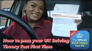 HOW I PASSED MY UK DRIVING THEORY TEST WITH 1 NIGHTS REVISION + TIPS ON HOW TO PASS FIRST TIME 2021!