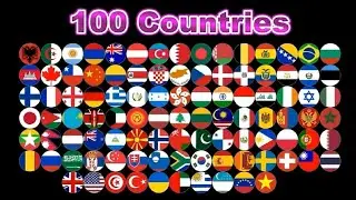 [Another Version] 100 Countries 99 eliminations marble race 1 