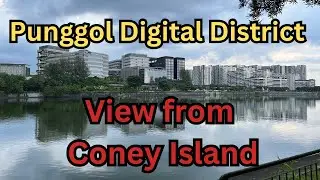 Punggol Digital District --- View from Coney Island #singapore #SIT#punggoldigitaldistrict