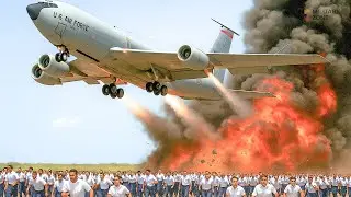 Tensions Rise! US KC-135 Stratotanker Pilot and Crew Launch Emergency Takeoff &ndash; Houthis Panic
