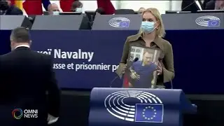 Navalny's daughter receives EU's top rights prize on behalf of imprisoned father | OMNI News Arabic
