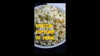 Homemade Protein Popcorn w/ Popsmith #protein #popcorn #recipe